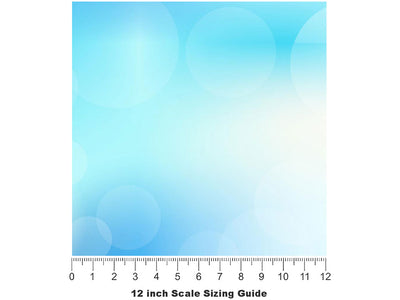 Summer Skies Bokeh Vinyl Film Pattern Size 12 inch Scale~Rwraps Summer Skies Bokeh Sizing Chart~2