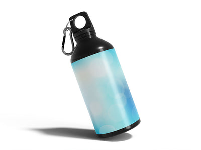summer skies bokeh Water Bottle DIY Stickers