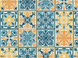 Summer Tile Vinyl Wrap Pattern~Rwraps Series 914 Digitally Printed Vinyl Wrap~0