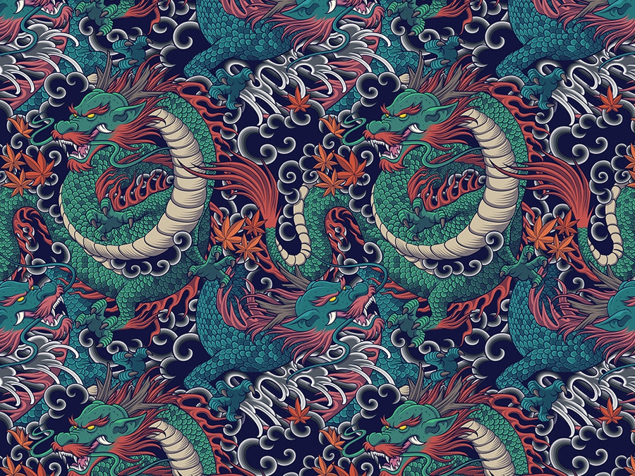 Summon Eternity Fantasy Vinyl Wrap Pattern~Rwraps Series 914 Digitally Printed Vinyl Wrap~0