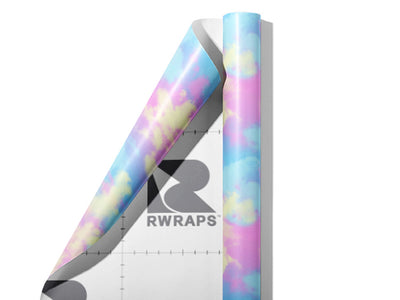 Sun Bleed Sky Wrap Film Sheets~Rwraps Series 914 Sun Bleed Sky Scrolled Sheet~3