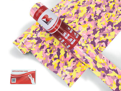 sunburst erdl camouflage Craft Vinyl Roll