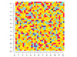 sunflower patterns pixel 1ft x 1ft Craft Sheets