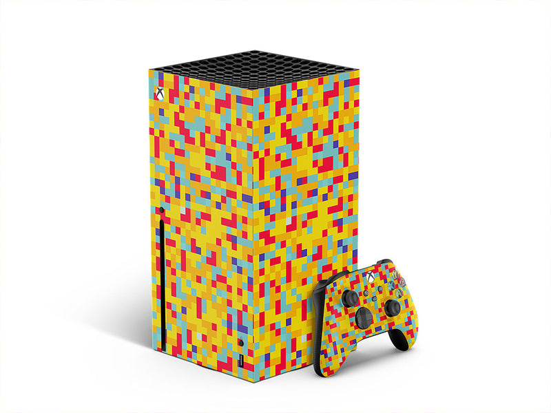 sunflower patterns pixel XBOX DIY Decal