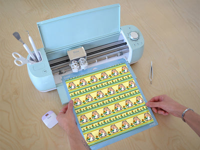 sunflower snack animal Cricut Compatible Vinyl