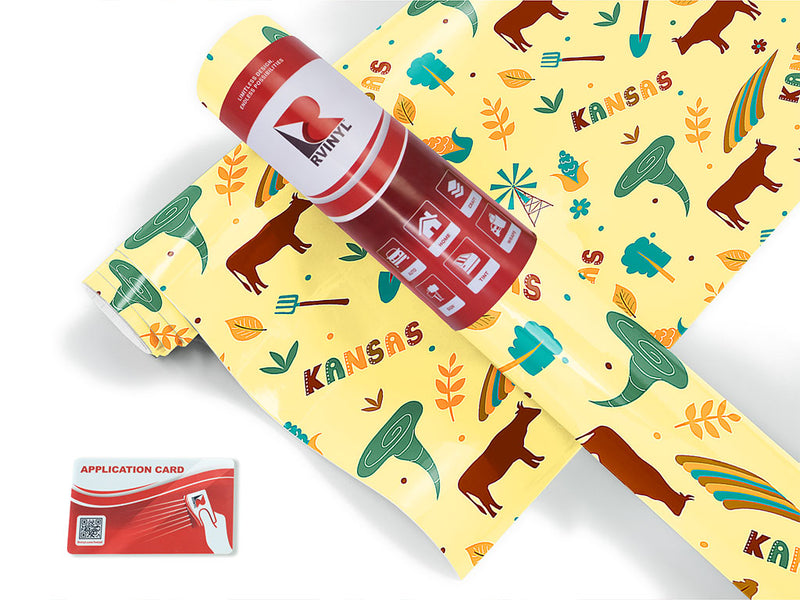 sunflower state  Craft Vinyl Roll
