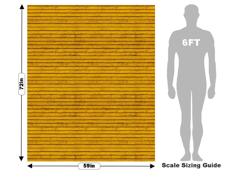 Sunflower  Wood Plank Vehicle Wrap Scale~Rwraps Series 914 Sunflower  Wood Plank Measurements~2