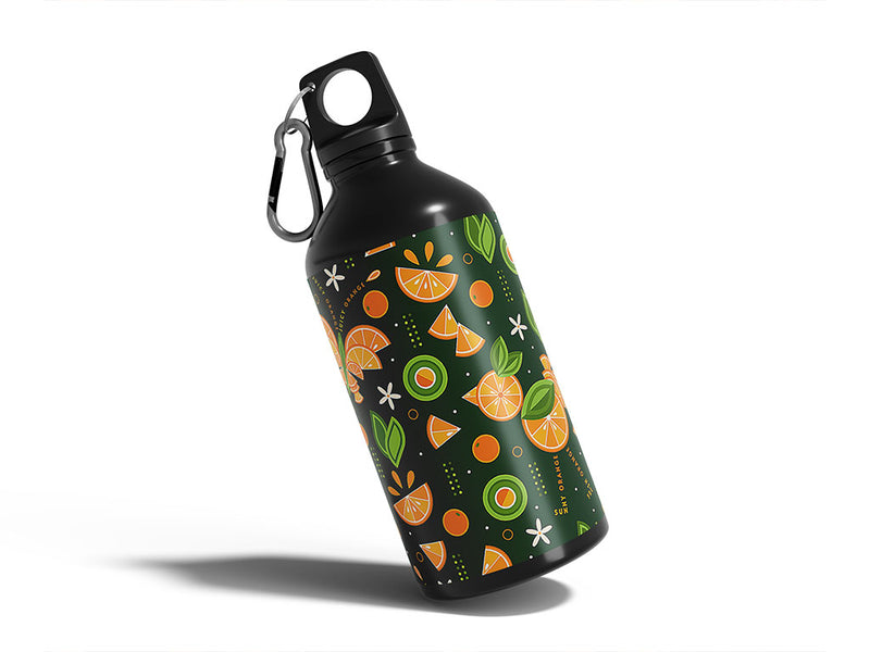 sunny grove fruit Water Bottle DIY Stickers