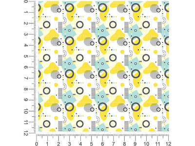 sunny reflections abstract geometric 1ft x 1ft Craft Sheets