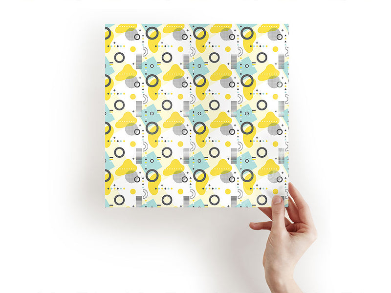 sunny reflections abstract geometric Craft Sheets