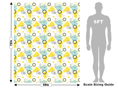 Sunny Reflections Abstract Vehicle Wrap Scale~Rwraps Series 914 Sunny Reflections Abstract Measurements~1