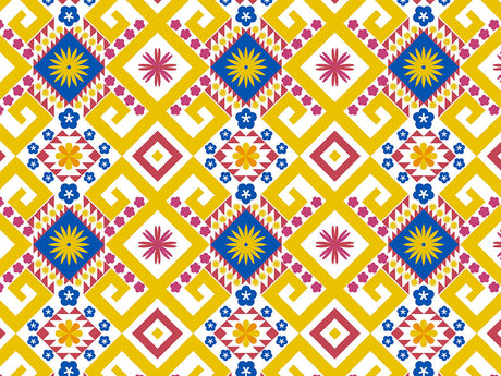 Sunny Sky Art Deco Vinyl Wrap Pattern~Rwraps Series 914 Digitally Printed Vinyl Wrap~0