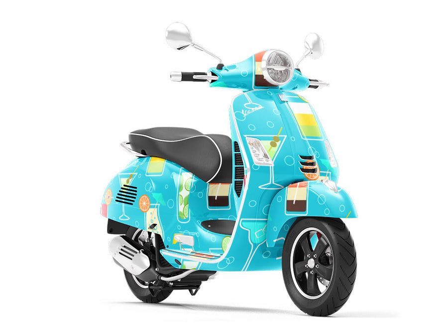 Sunrise Sours Alcohol Vespa Scooter Wrap Film