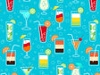 Sunrise Sours Alcohol Vinyl Wrap Pattern~Rwraps Series 914 Digitally Printed Vinyl Wrap~0
