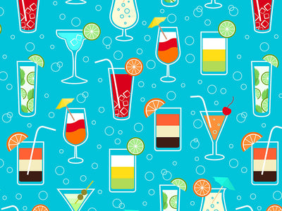 Sunrise Sours Alcohol Vinyl Wrap Pattern~Rwraps Series 914 Digitally Printed Vinyl Wrap~0