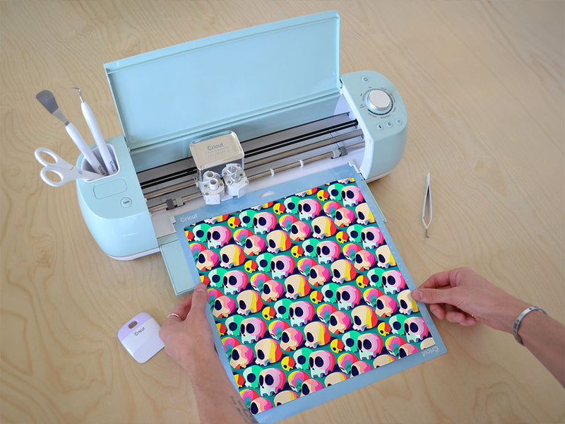 sunrise viewing skull and bones Cricut Compatible Vinyl