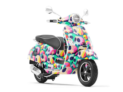 Sunrise Viewing Halloween Vespa Scooter Wrap Film