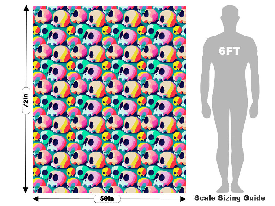Sunrise Viewing Halloween Vehicle Wrap Scale~Rwraps Series 914 Sunrise Viewing Halloween Measurements~1