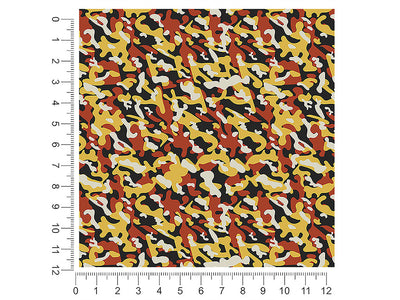 sunset multicam camouflage 1ft x 1ft Craft Sheets