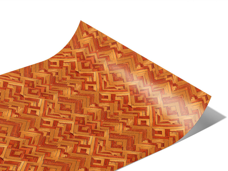 Sunset Rays Wooden Parquet Vinyl Wraps~Rwraps Series 914 Digitally Printed Vinyl Wrap~1