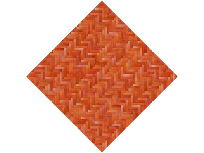 Sunset Stain Wooden Parquet Vinyl Wrap Pattern