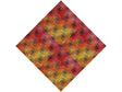 Sunset Tangles Optical Illusion Vinyl Wrap Pattern
