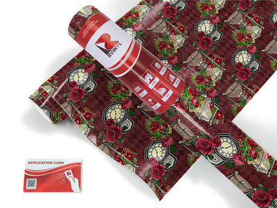 sunset timekeepers gothic Craft Vinyl Roll