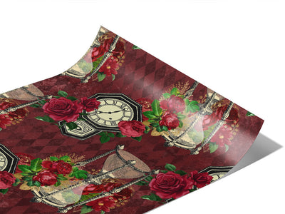Sunset Timekeepers Gothic Vinyl Wraps~Rwraps Series 914 Digitally Printed Vinyl Wrap~0