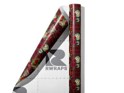 Sunset Timekeepers Gothic Wrap Film Sheets~Rwraps Series 914 Sunset Timekeepers Gothic Scrolled Sheet~3