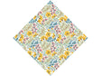 Sunshine Blossoms Floral Vinyl Wrap Pattern