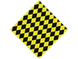 Sunshine Contrast Argyle Vinyl Wrap Pattern