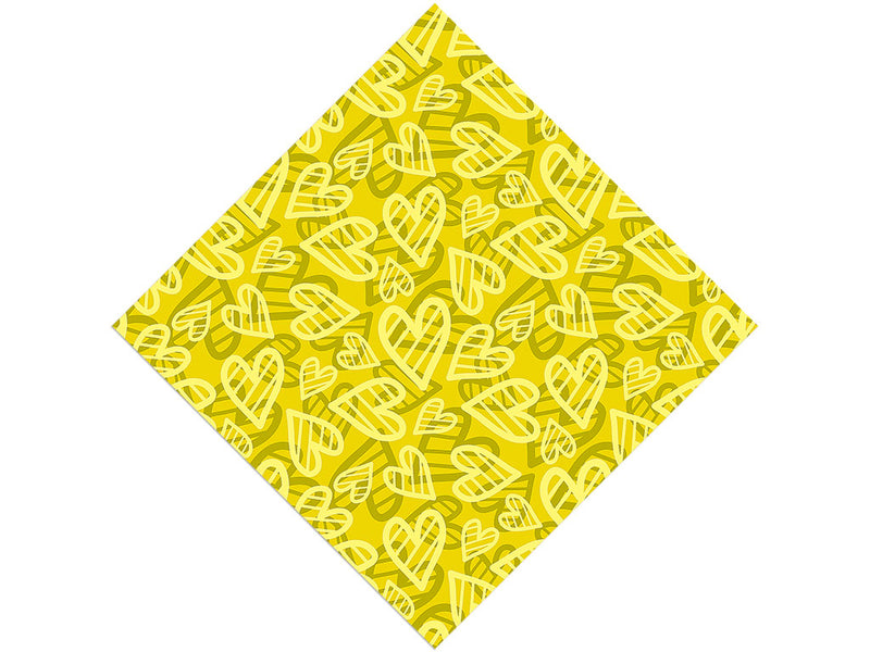 Sunshine Forever Heart Vinyl Wrap Pattern
