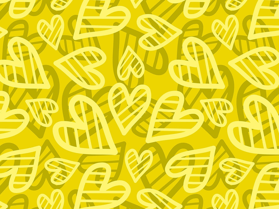 Sunshine Forever Heart Vinyl Wrap Pattern~Rwraps Series 914 Digitally Printed Vinyl Wrap~0