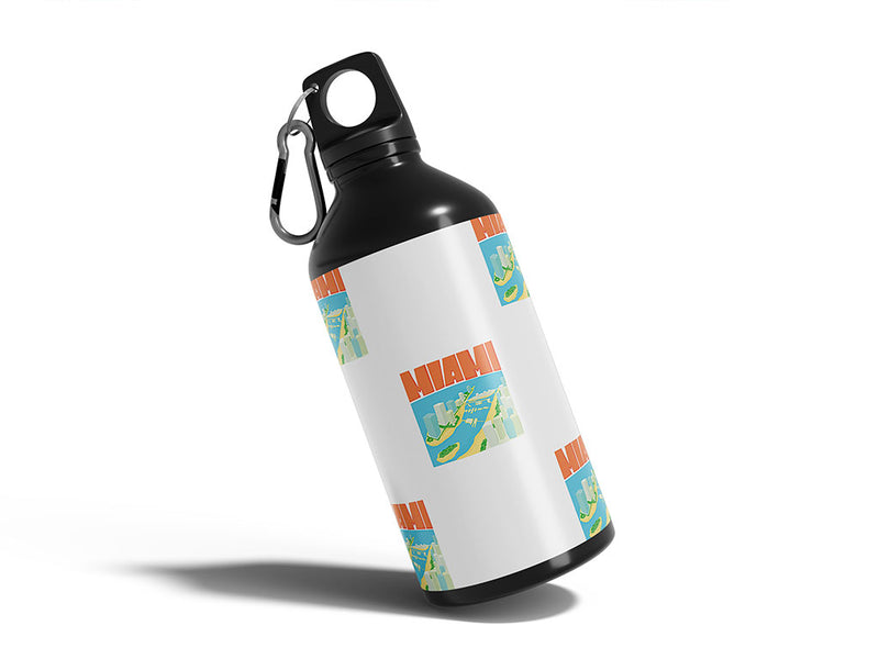 sunshine state  Water Bottle DIY Stickers