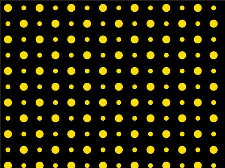 Sunshine Yellow Polka Dot Vinyl Wrap Pattern~Rwraps Series 914 Digitally Printed Vinyl Wrap~0