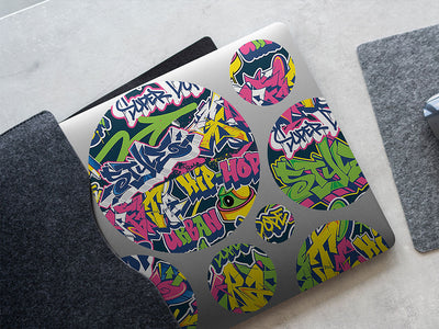 DIY Laptop Stickers
