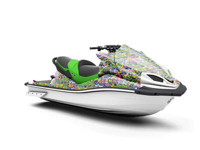 Super Dope Sticker Bomb Jet Ski Vinyl Customized Wrap