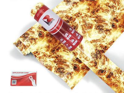 super eruption lava Craft Vinyl Roll