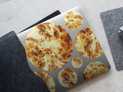 super eruption lava DIY Laptop Stickers