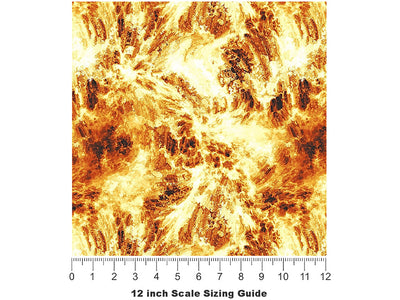 Super Eruption Lava Vinyl Film Pattern Size 12 inch Scale~Rwraps Super Eruption Lava Sizing Chart~2