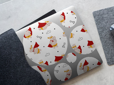 super hero animal DIY Laptop Stickers