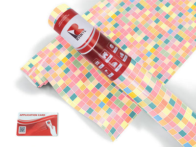 super tiles mosaic Craft Vinyl Roll