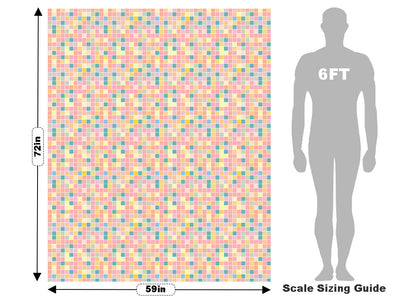 Super Tiles Mosaic Vehicle Wrap Scale~Rwraps Series 914 Super Tiles Mosaic Measurements~1