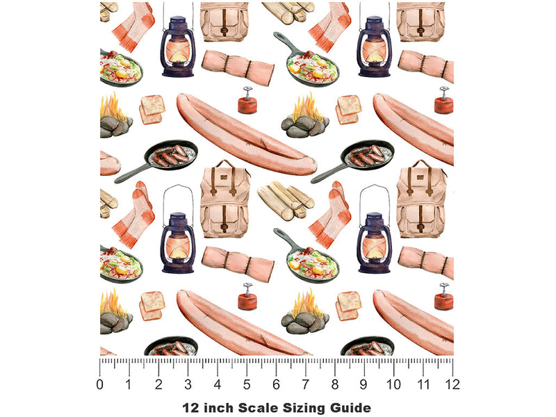 Supplies Red-y Camping Vinyl Film Pattern Size 12 inch Scale~Rwraps Supplies Red-y Camping Sizing Chart~2