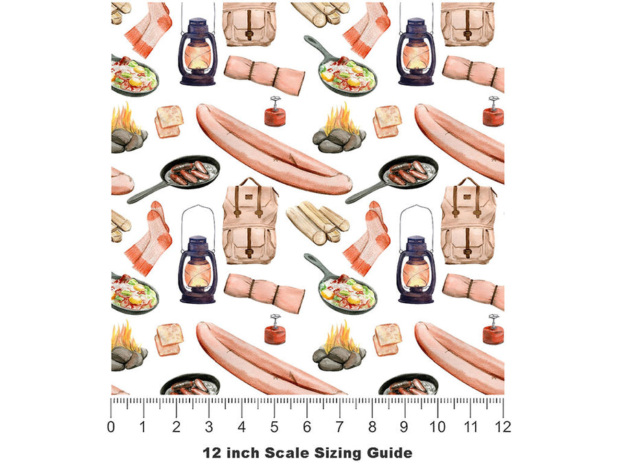 Supplies Red-y Camping Vinyl Film Pattern Size 12 inch Scale~Rwraps Supplies Red-y Camping Sizing Chart~2