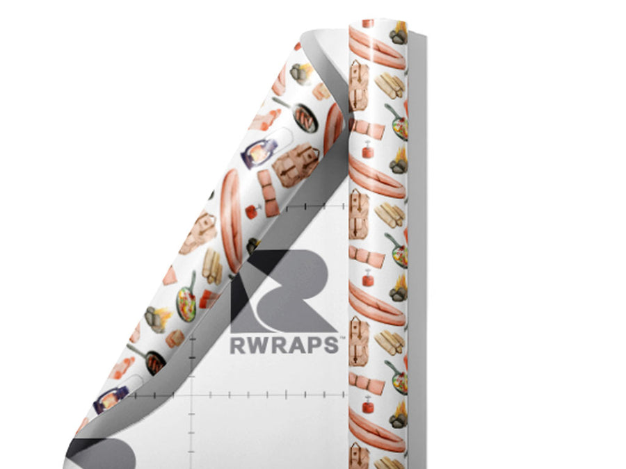 Supplies Red-y Camping Wrap Film Sheets~Rwraps Series 914 Supplies Red-y Camping Scrolled Sheet~3