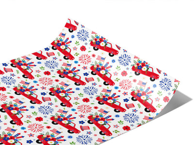 Supply Haul Americana Vinyl Wraps~Rwraps Series 914 Digitally Printed Vinyl Wrap~1