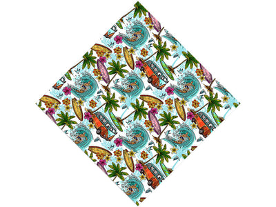 Surfs Up Summertime Vinyl Wrap Pattern
