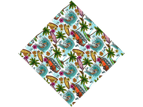 Surfs Up Summertime Vinyl Wrap Pattern