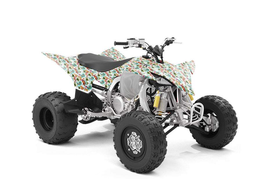 Surfs Up Summertime ATV Wrapping Vinyl